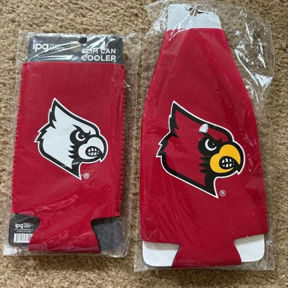 Stanford University Cardinals IPG Slim Can Cooler & Bottle Koozie *New*
